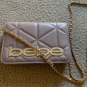 Bebe Zaza Flap Crossbody in Mauve